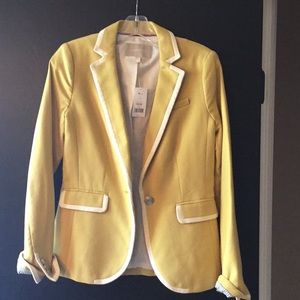 Banana Republic school boy yellow blazer